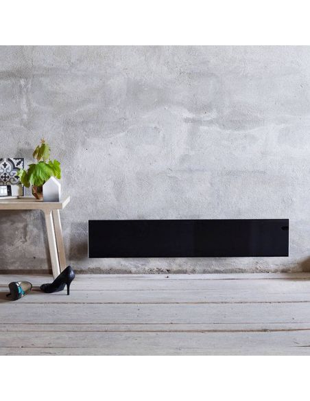 ADAX NEO SL08 elektromos konvektor 800W, fekete alacsony kivitel