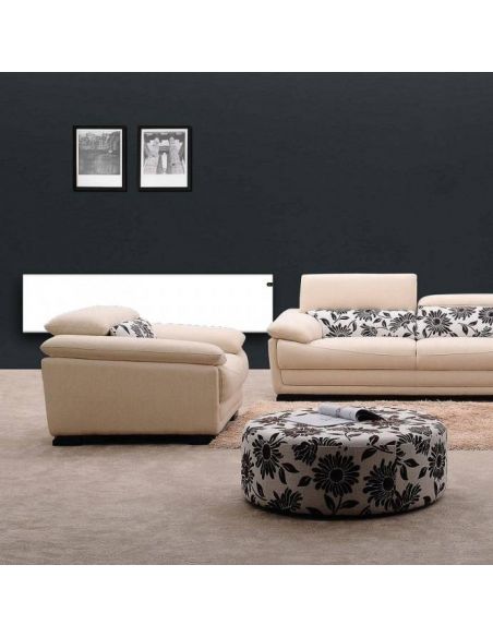 ADAX NEO SL10 elektromos konvektor 1000W, fehér alacsony kivitel