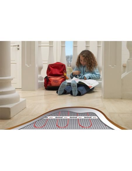 DEVIcomfort 100 (DTIR-100) 100W 1m2 fűtőszőnyeg nappaliba, konyhába