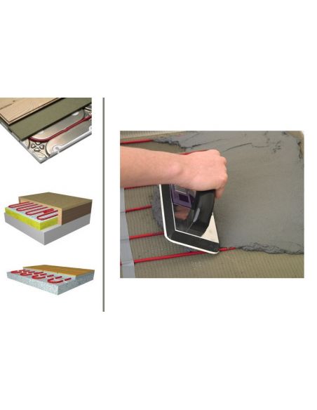 DEVIflex 10T 20W 2m fűtőkábel csőfűtésre és vékony burkolatba padlófűtésre