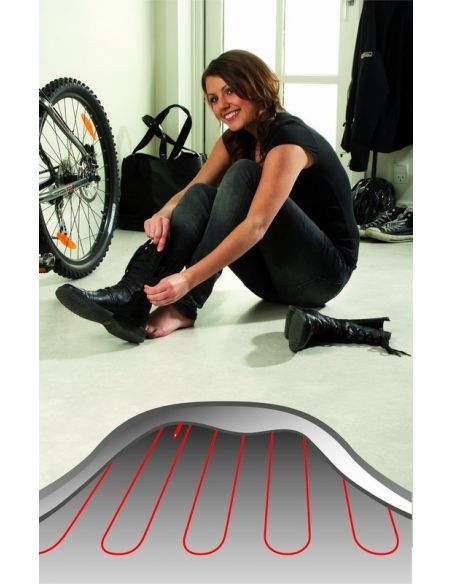 DEVIflex 18T 130W 7m fűtőkábel csőfűtésre és vékony burkolatba padlófűtésre