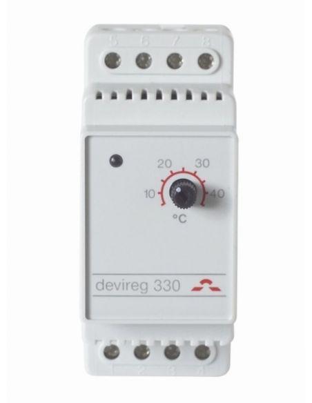 DEVIreg 330 univerzális termosztát padló- és csőfűtéshez