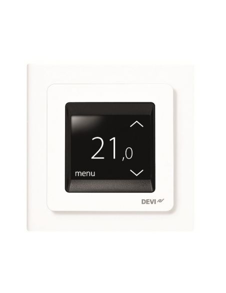 DEVIreg Touch intelligens termosztát padlófűtésekhez időzítővel