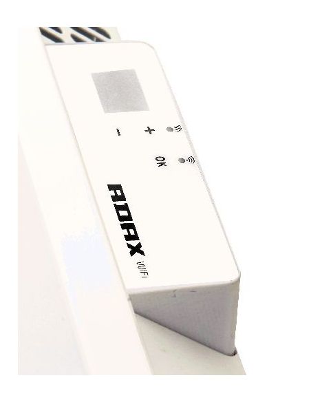 Adax Neo WiFi L elektromos konvektor 1200W, fehér, alacsony kivitel