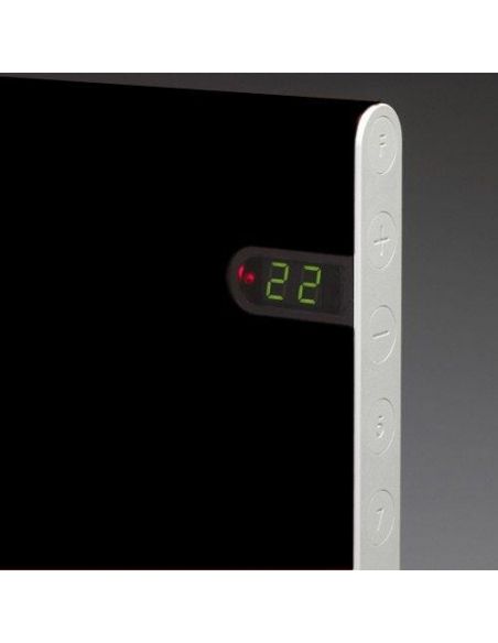 ADAX NEO SL06 elektromos konvektor 600W, fekete alacsony kivitel