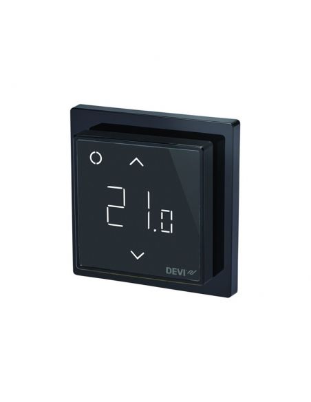 DEVIreg Smart termosztát fekete ELKO kerettel