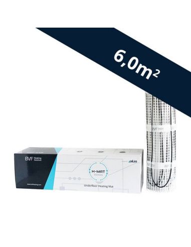 BVF H-MAT fűtőszőnyeg 6 m2 100 watt/m2